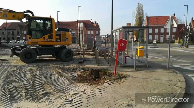 Ploegsteert : les travaux de la place de la Rabecque, un chantier d'envergure