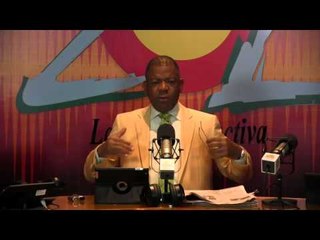 Julio  Martinez Pozo comenta reportaje del acto Quisqueya Aprende Contigo por NCDN