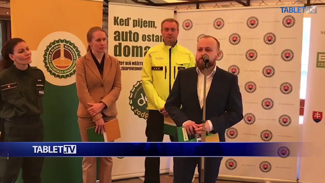 ZÁZNAM: Brífing Prezídia Policajného zboru, Slovenského združenia výrobcov piva a sladu