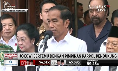 FULL – Jokowi-Ma’ruf Bertemu dengan Pimpinan Parpol Pendukung