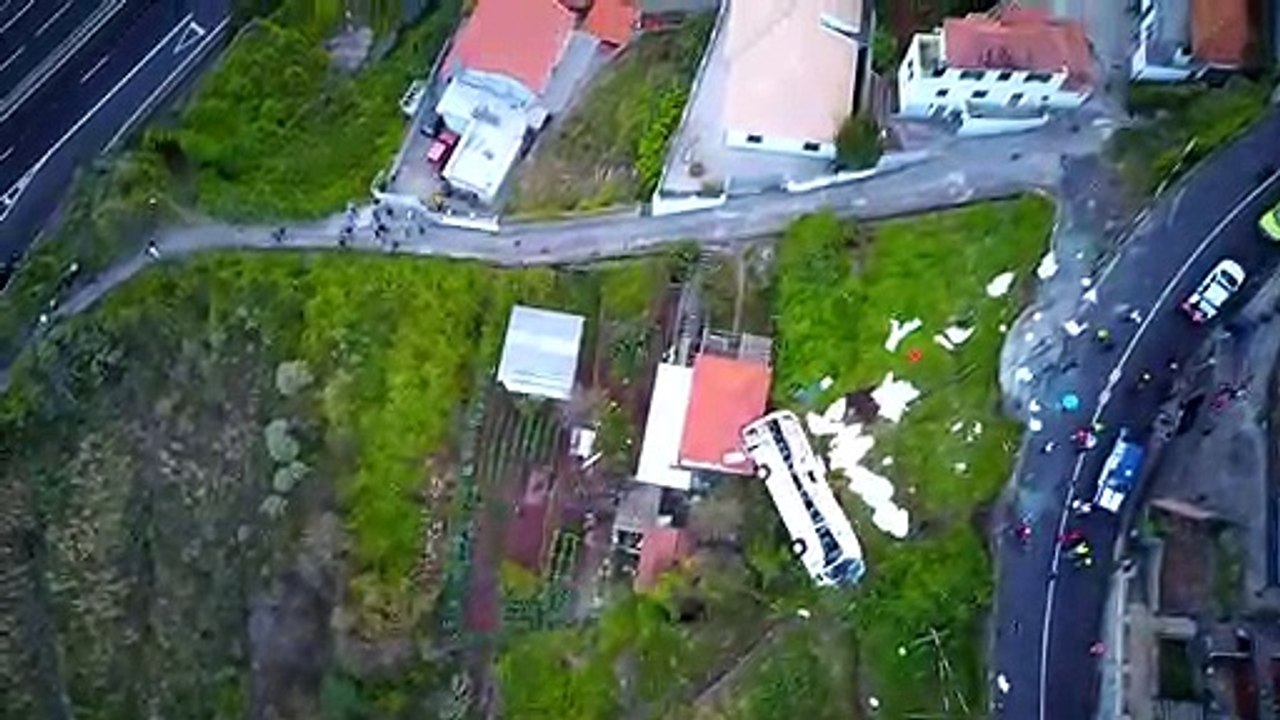 Madère: 29 touristes allemands tués dans un accident de bus