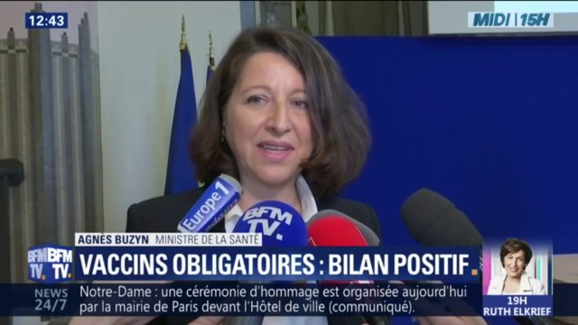 Agnès Buzyn: Dix enfants de moins sont morts d une méningite après la mise en place des vaccins obligatoires