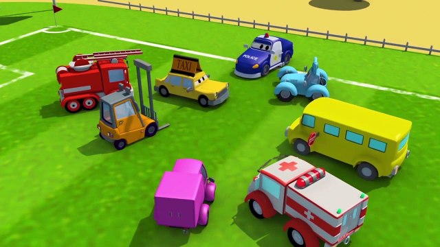 Les Bébés Voitures ! Le Match de Football - La Ville des Voitures Dessin animé pour enfants