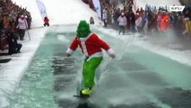 سيبيريا: رياضة التزلج للمتنكرين فقط