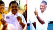 Lok Sabha Elections 2019: வரிசையில் நின்று வாக்களித்த முதல்வரும், துணை முதல்வரும் - வீடியோ