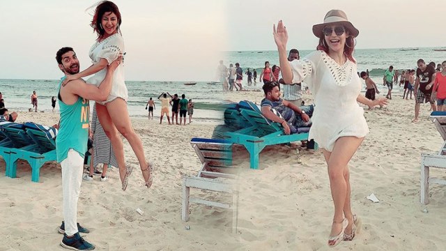 Debina Bonnerjee celebrates her 37th Birthday with Hubby Gurmeet Choudhary in Goa | FilmiBeat