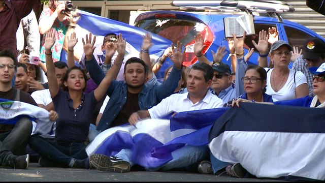 Nicaragua protests: One year anniversary march halted