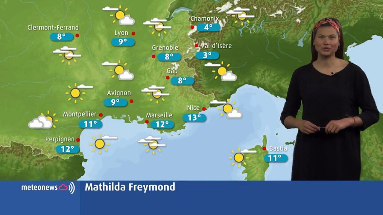 Votre météo de ce vendredi 19 avril : temps lumineux accompagné de nuages