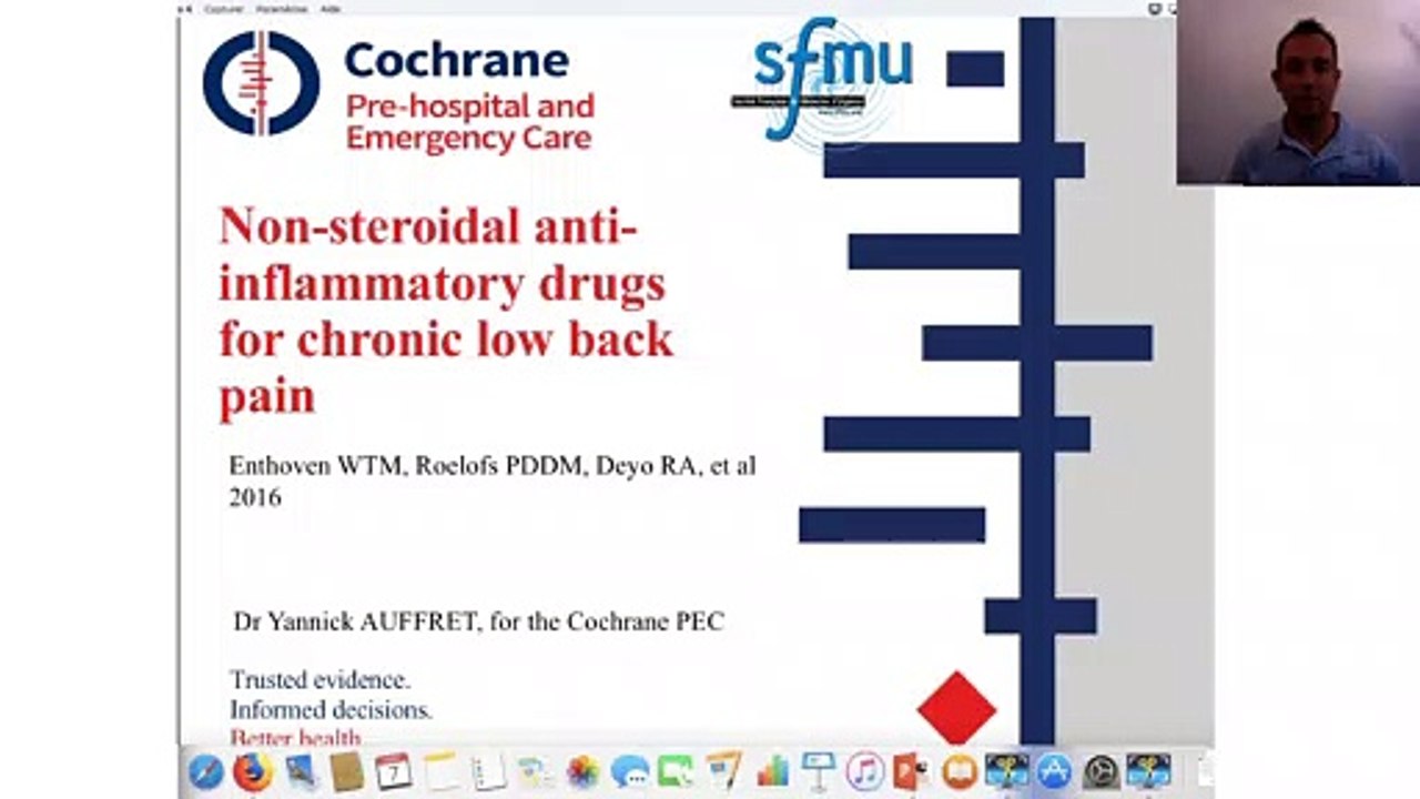 PEARLS : Non-steroidal anti-inflammatory drugs for chronic low back pain