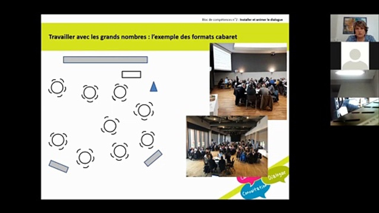Contenus et modules de la formation qualifiante "Pilote de dispositifs participatifs" Webinaire de présentation avril 2019