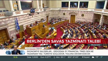 Nazi işgali için 300 milyar avro