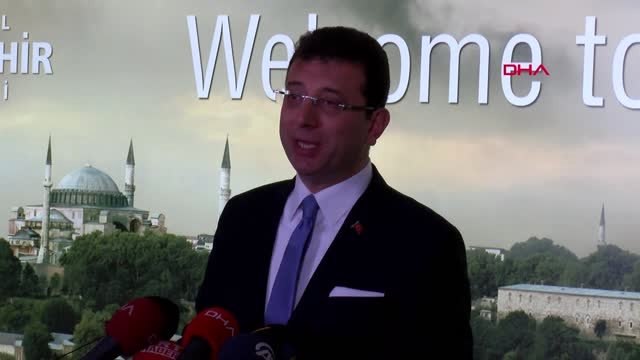 İstanbul-Ekrem İmamoğlu İbb Binasında Açıklama Yaptı