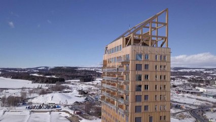O edifício de madeira mais alto do mundo