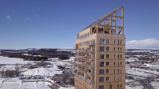 O edifício de madeira mais alto do mundo
