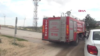 Gaziantep Ormandan Yükselen Dumanı Görünce 'Uçak Düştü' İhbarı Yaptılar