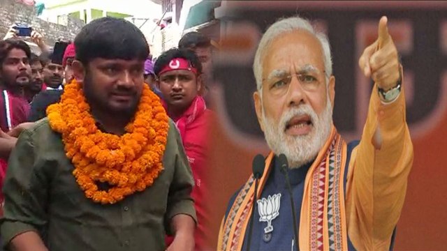 Lok Sabha Elections 2019: Kanhaiya Kumar का Begusarai में PM Modi के खिलाफ हल्लाबोल | वनइंडिया हिंदी