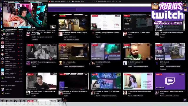 RUBIUS LOS HOSTEA Y SE VUELVEN LOCOS LLEGA HASTA LA MADRE