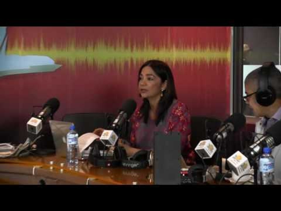 Maria Elena Nuñez comenta efectos de huracán Mattew en todo el territorio nacional