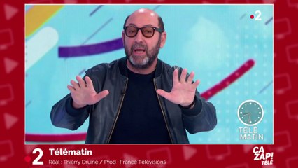 Kad Merad dérape en direct dans Télématin !