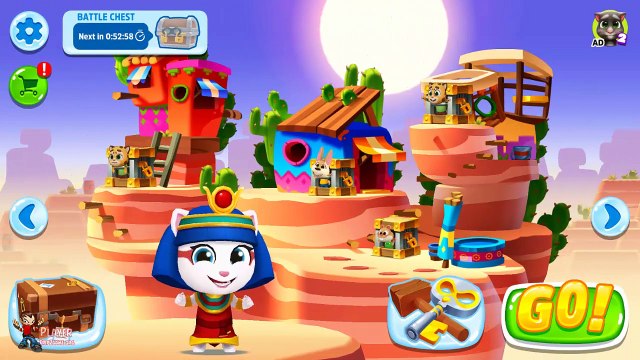 Watch Video Egyptian Angela Talking Tom Splash Force Android Gameplay﻿