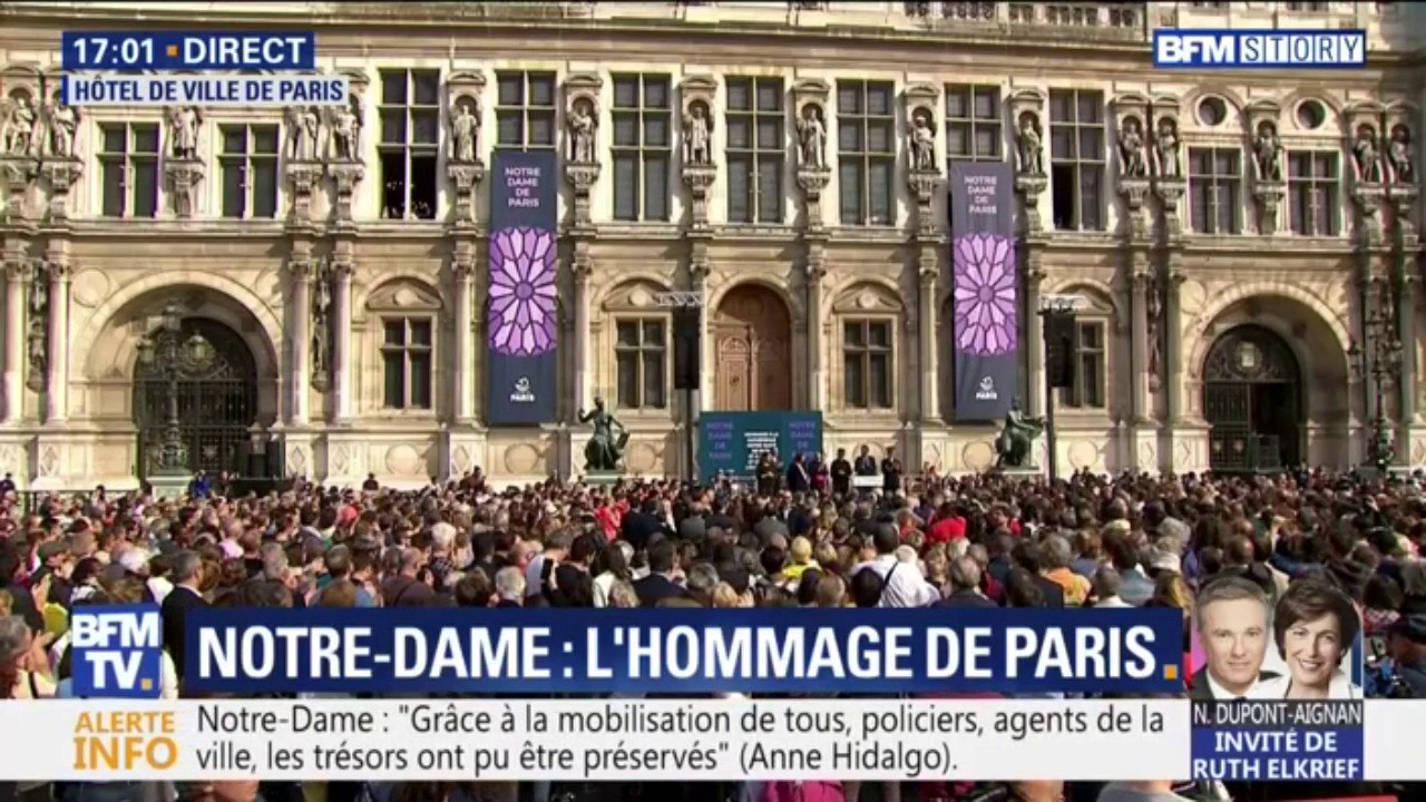 Mgr Chauvet, recteur de Notre-Dame : "Vous imag...