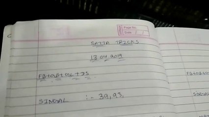 (16-04-2019) HOT SATTA NEWS आज की uncut Game फरीदाबाद गाजियाबाद गली और दिसावर एकदम सोलीड 101% होगी p