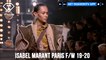 Isabel Marant Paris Fashion Week F/W 19-20 | FashionTV | FTV