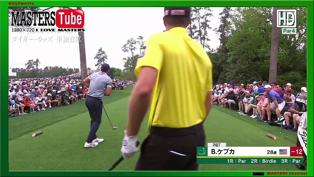 【golf】masters2019 final vol4 finish