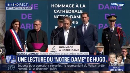 Notre-Dame : l'émouvante lecture d'Isabelle Carré