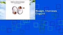 [GIFT IDEAS] Men and Style: Essays, Interviews and Considerations by David Coggins