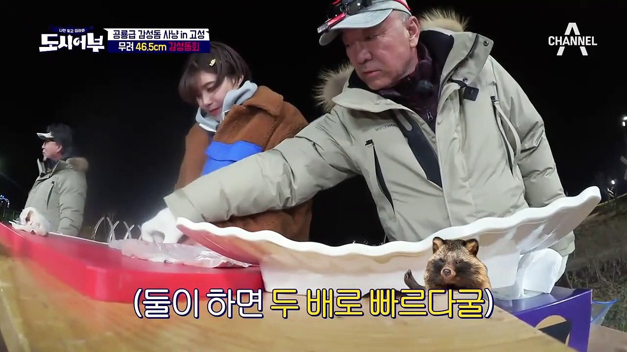 경규가 잡고 도연이가 회 뜨는 [大물 감성돔 정식] (ft. 욕쟁이 도연)