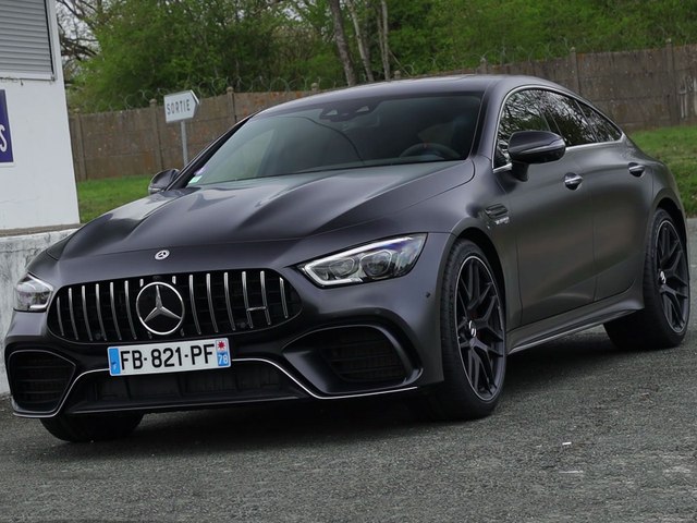 Essai Mercedes AMG GT Coupé 4 portes 63 S 4Matic...