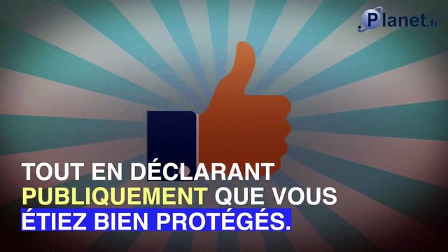 Facebook a partagé vos données personnelles