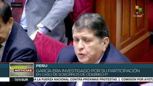 Perú: decretan duelo nacional por muerte del expdte. Alan García