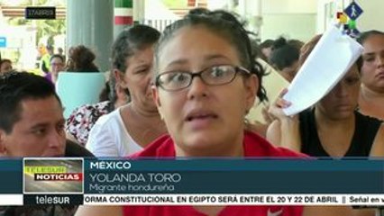 México: avanza nueva caravana migrante por el territorio nacional