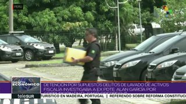 Perú: muere expdte. Alan García tras dispararse para evitar detención