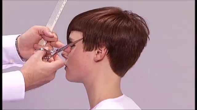 Vidal Sassoon Haircut - Creative Short Bob Haircut Tutorial