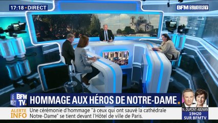 Hommage aux héros de Notre-Dame