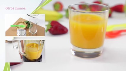 Cómo preparar zumo de plátano, fresa y pera para la ansiedad