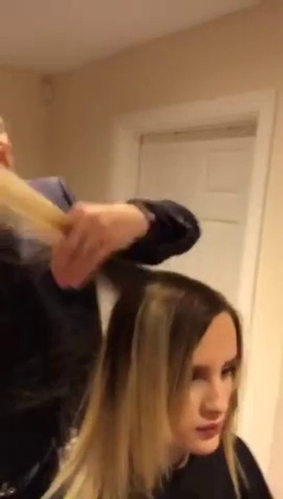 How to cut a long layered haircut tutorial