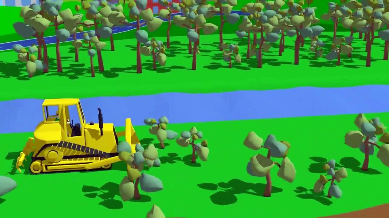 شارع المركبات - #حفارة #البلدوزر #شاحنة وغيرها من معدات البناء للأطفال والرضع