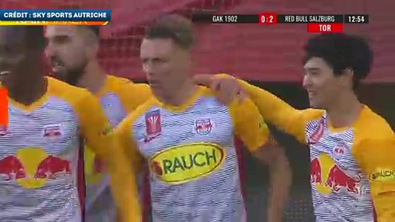 Le sang-froid devant le but de Hannes Wolf avec le Red Bull Salzbourg