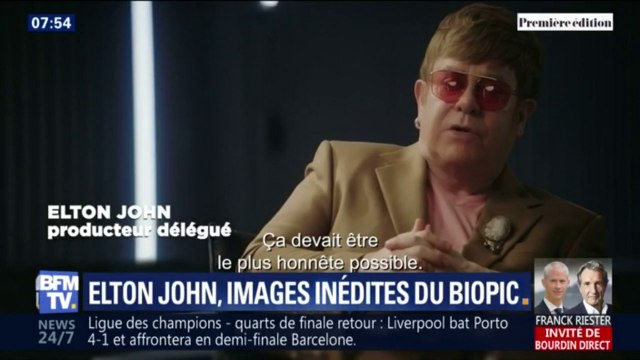 Rocketman : Elton John s'exprime sur son biopic