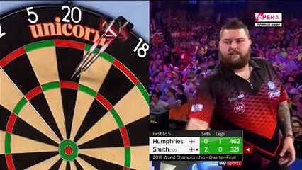 Smith vs Humphries _ Quarter Final _ 2019 World Darts Championship