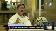 Cardinal Tagle delivers homily at Holy Thursday Mass 2019