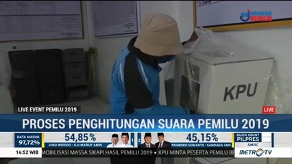 165 Kotak Suara Sudah Disimpan di PPK Medan Timur
