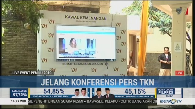TKN akan Gelar Konferensi Pers di Rumah Cemara