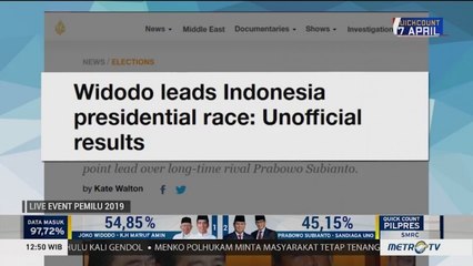 Media Asing Soroti Pemilu Indonesia