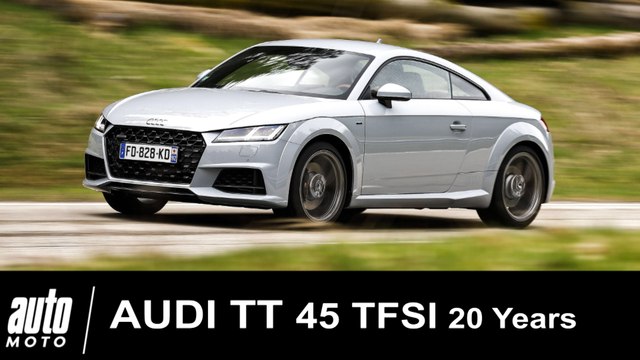 Audi TT 45 TFSI Edition 20 Years 245 ch ESSAI POV Auto-Moto.com