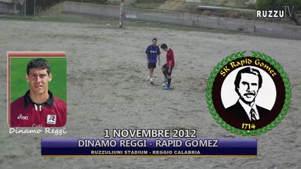 (1 novembre 2012) Dinamo Reggi - Rapid Gomez